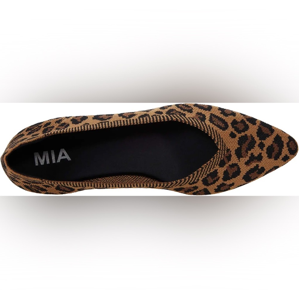 Mia Kerri leopard print flats NWOB SZ 8 - Picture 7 of 8